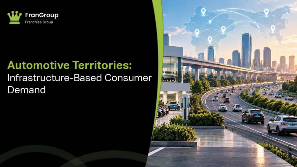 Automotive franchise territory infrastructure demand.