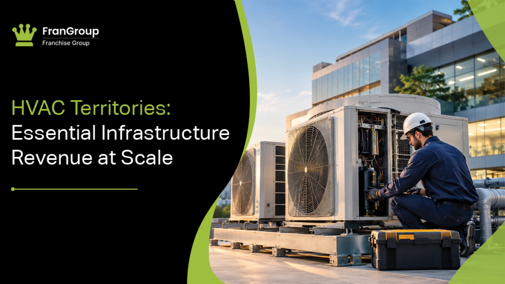 HVAC franchise territory essential infrastructure revenue.