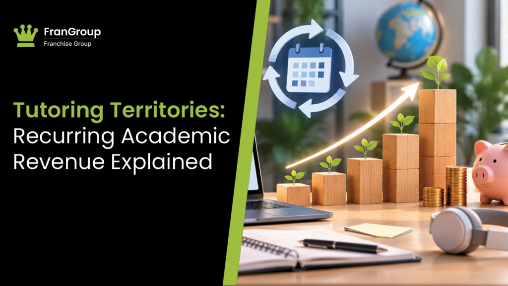 Tutoring franchise territory recurring academic revenue.