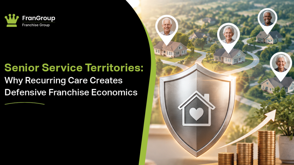 Senior care franchise territory defensive economics.